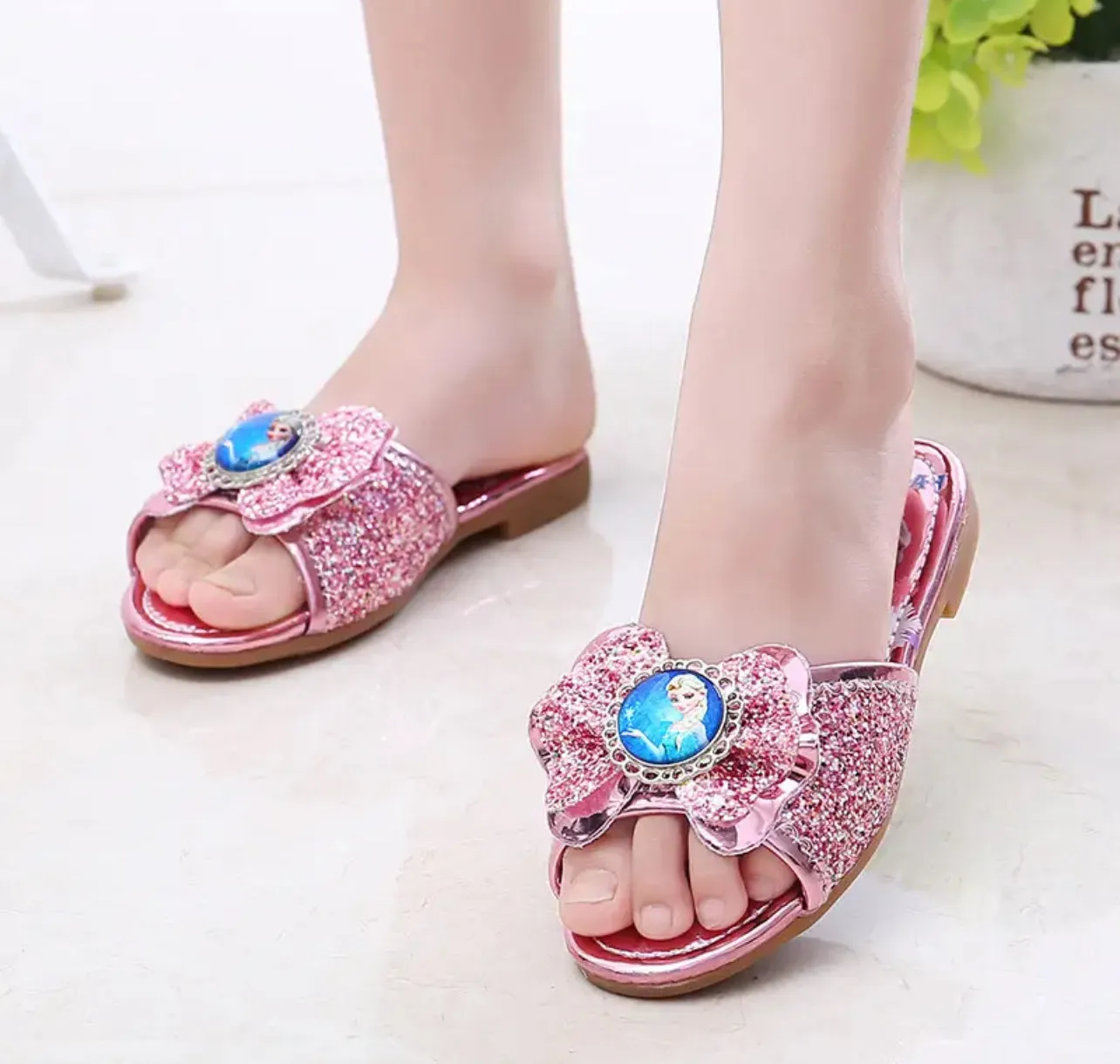 “ Frozen” Anna & Elsa Princess Flats, Girls