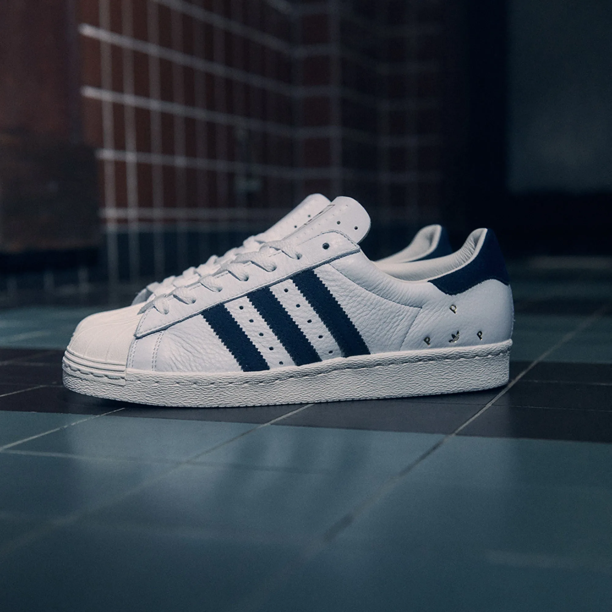 Adidas - Pop Trading Company Superstar Shoes IE3408 [WHITE/NAVY]