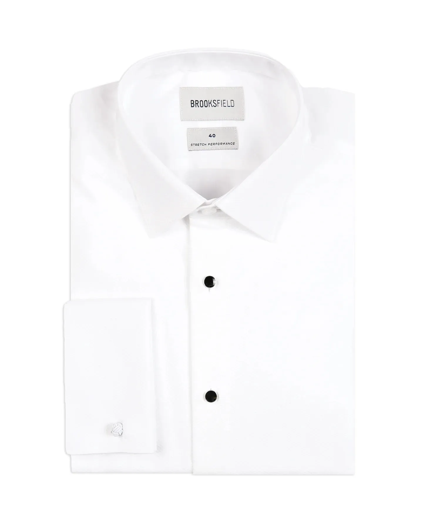 Brooksfield Luxe Tuxedo Dinner Dress Shirt