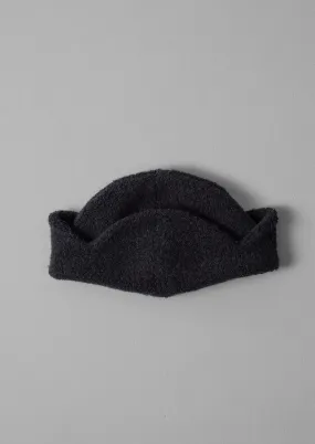 Cableami Recycled Wool Hat | Navy