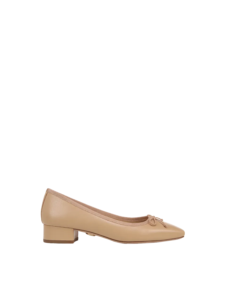 Cecile Leather Ballet Pump