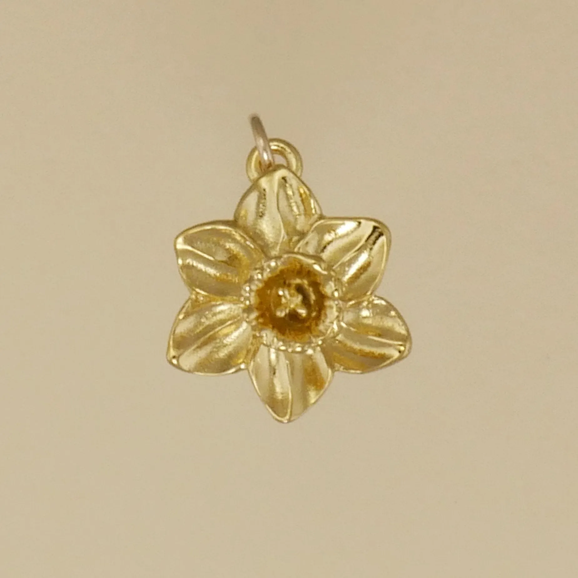 Daffodil Flower Charm