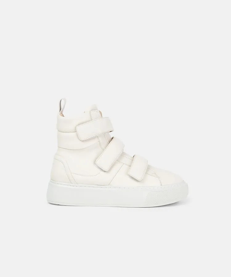 Dare Buffer Velcro Hi Top - Women | Off White