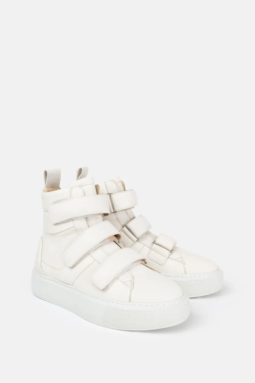 Dare Buffer Velcro Hi Top - Women | Off White