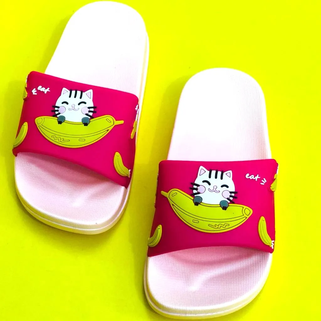 Feluis Cat Pink Slippers 3609