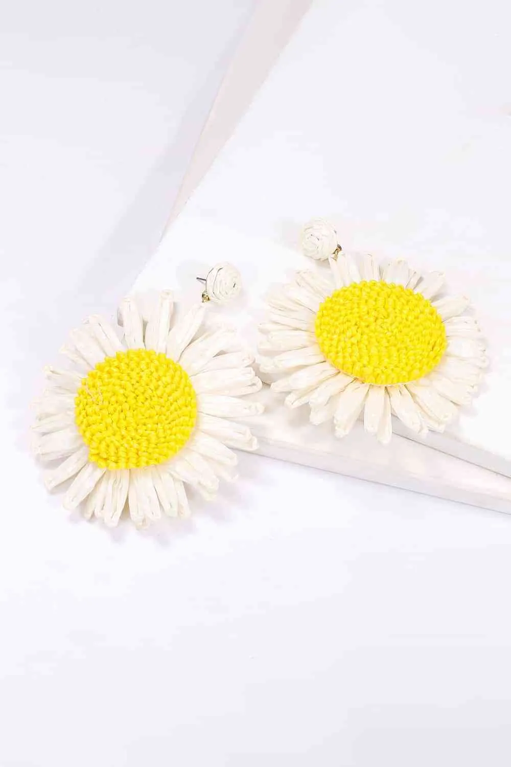 Flower Shape Dangle Earrings