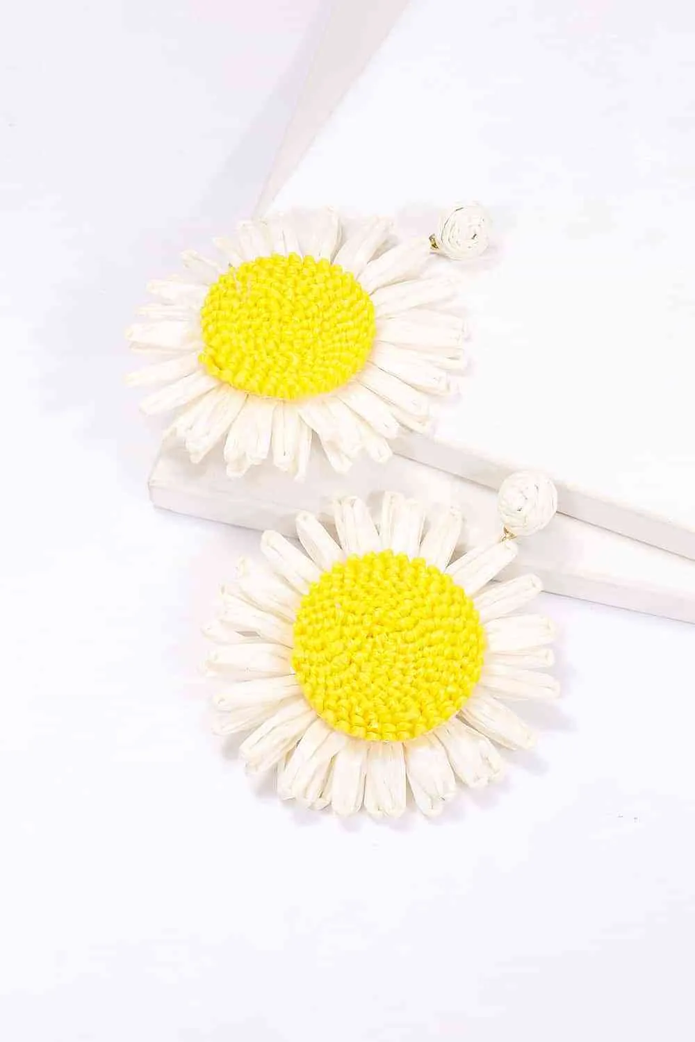 Flower Shape Dangle Earrings