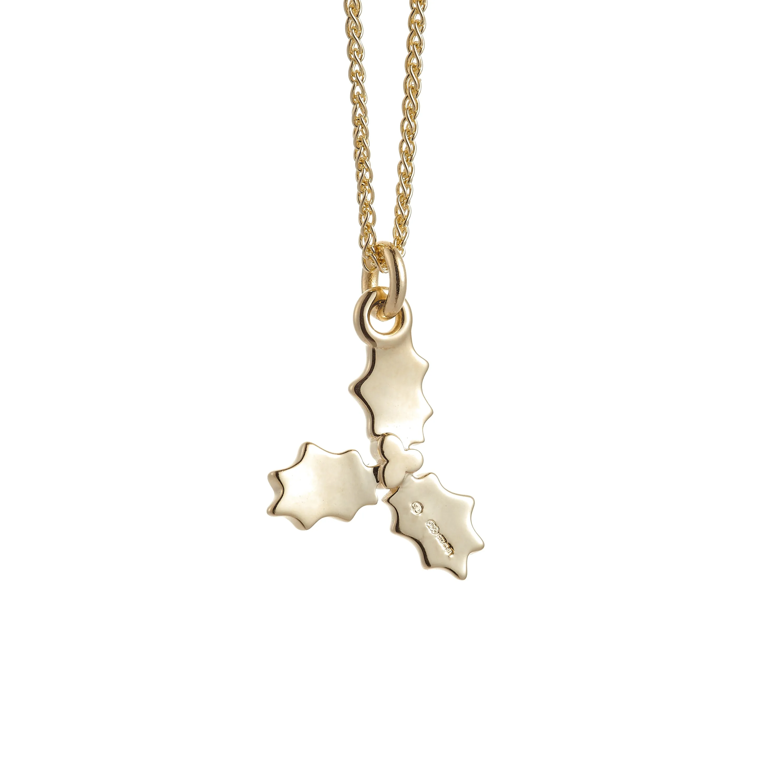 Holly Solid Gold Necklace