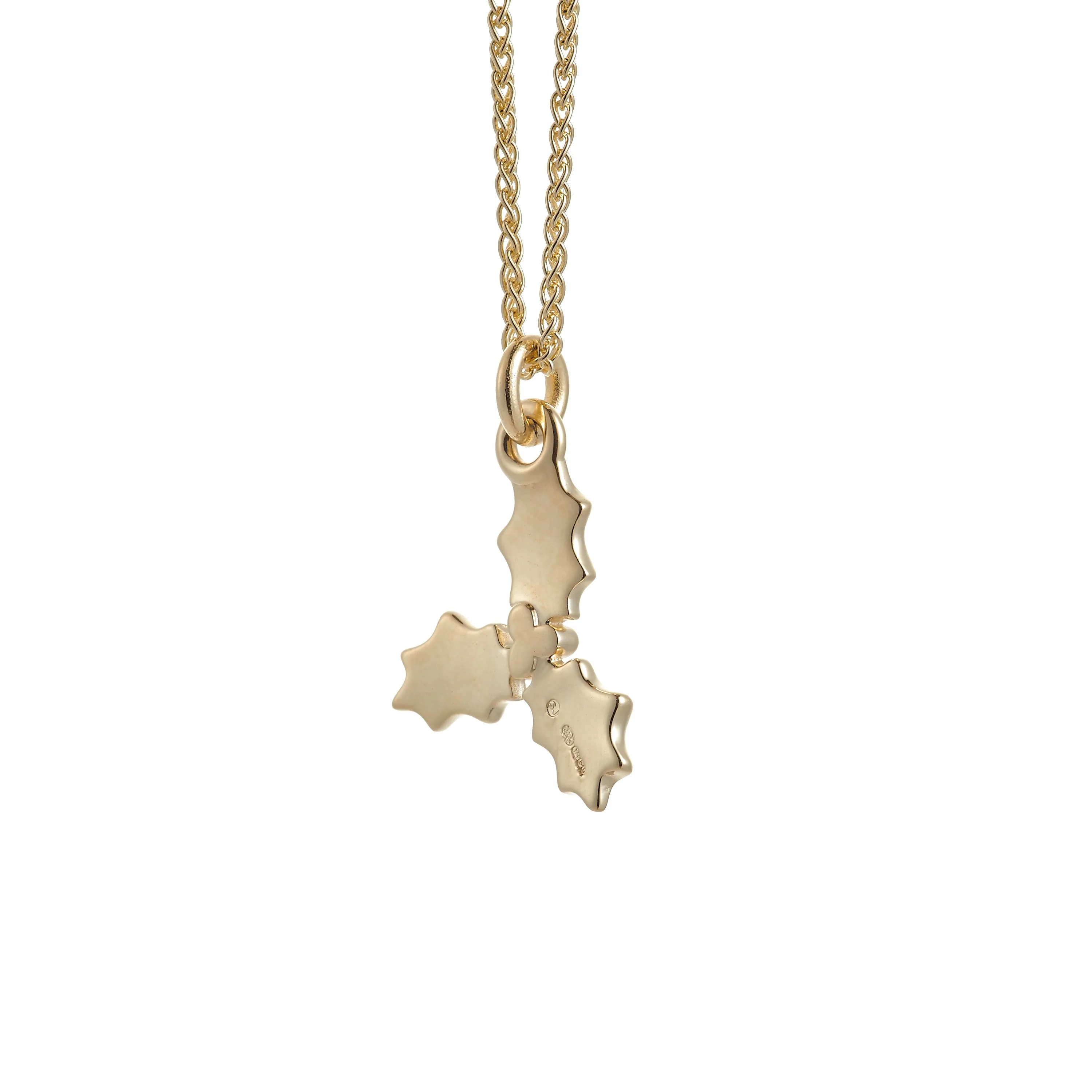 Holly Solid Gold Necklace