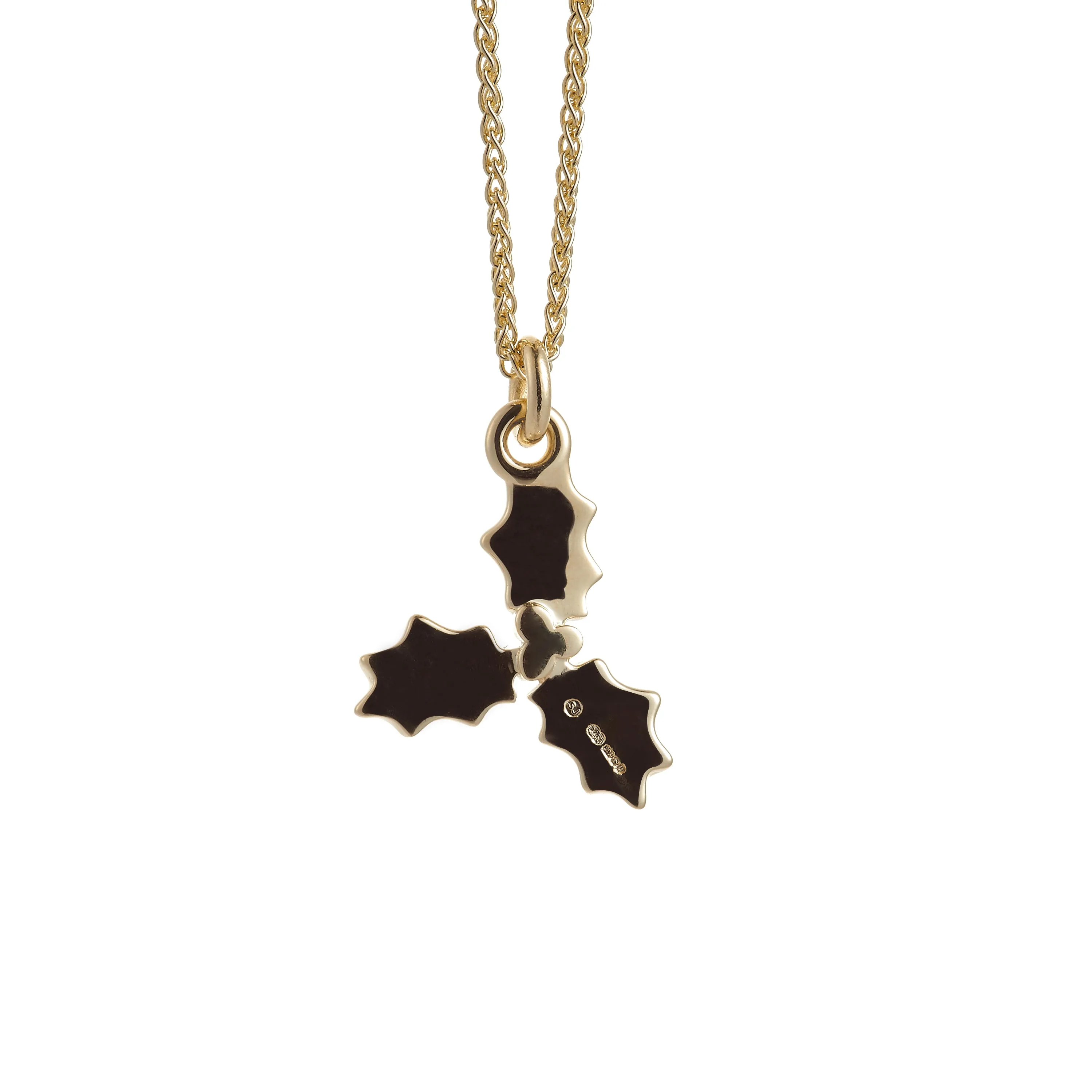 Holly Solid Gold Necklace