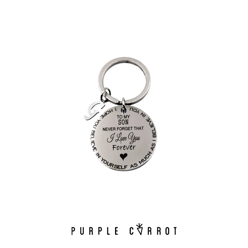 I Love You Forever Keychain