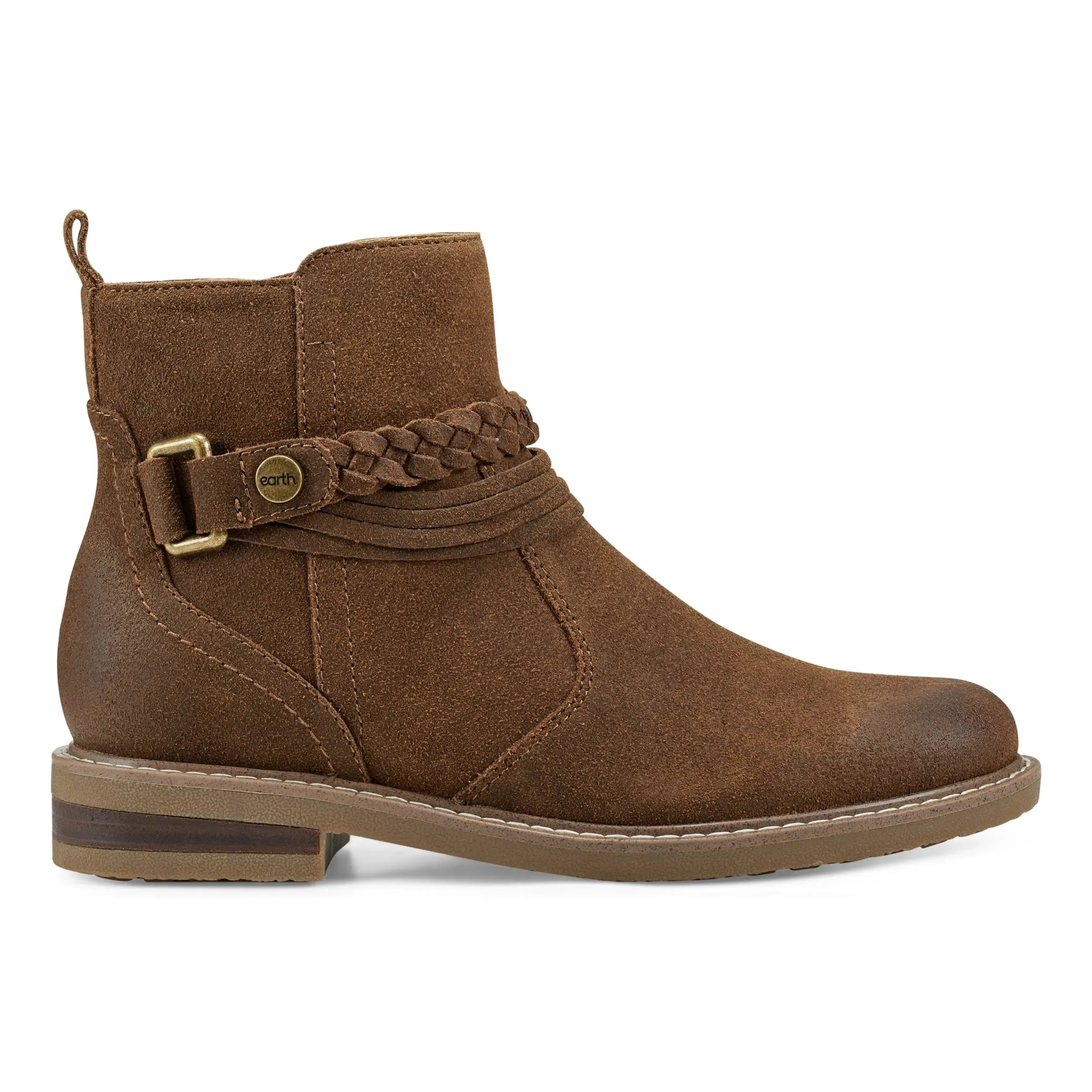 Jeno Round Toe Casual Booties