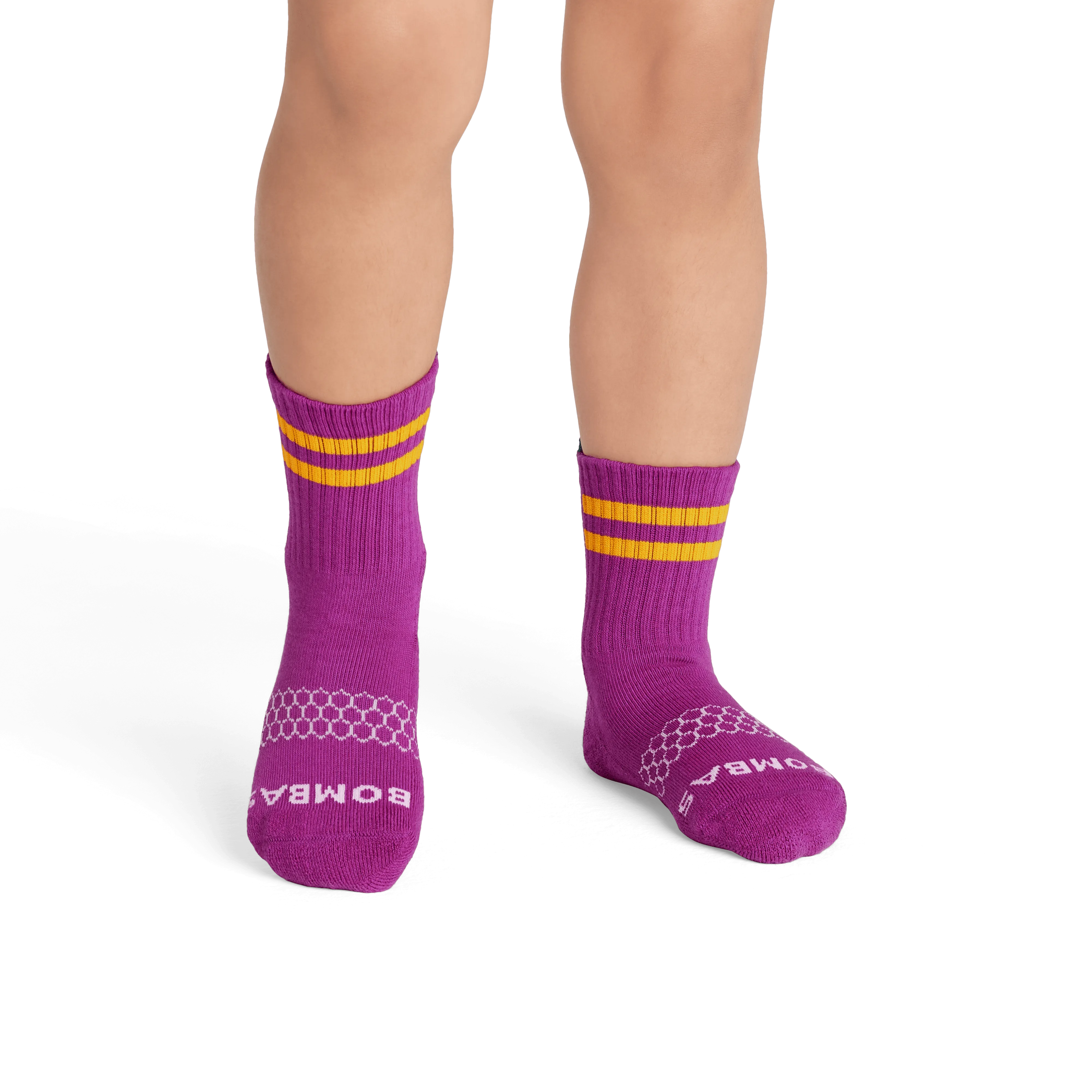 Junior Safari Stripe Calf Sock 4-Pack