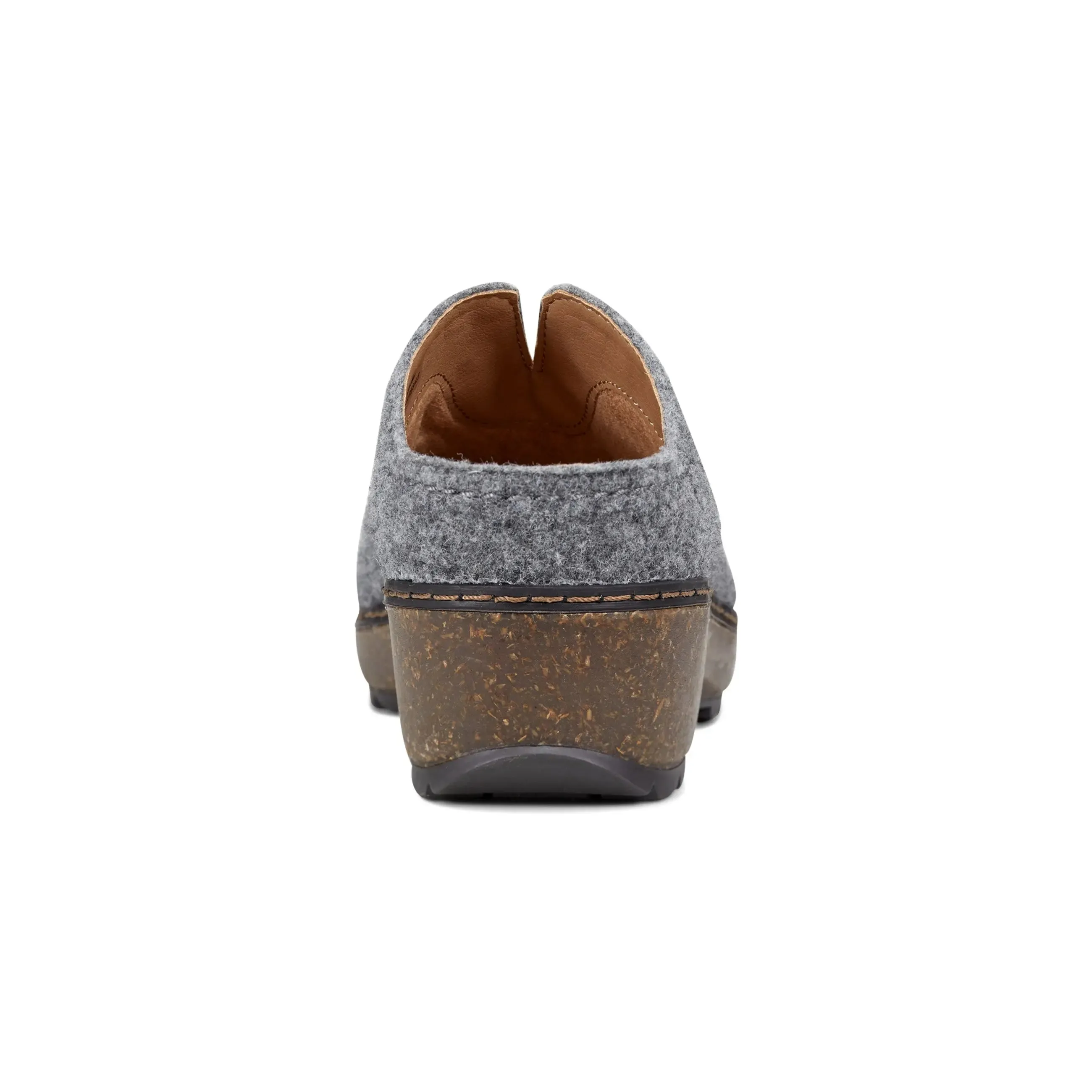 Kolia Round Toe Slip-on Casual Heeled Mules