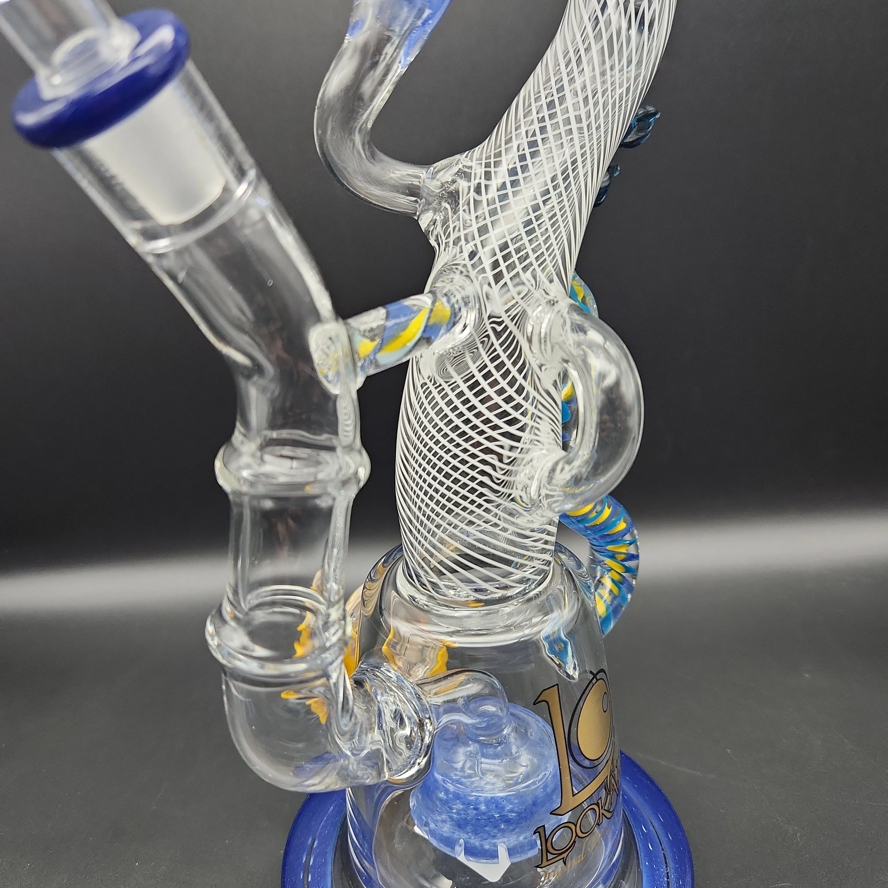 Lookah Trippy Dragon Recycler Water Pipe | 15 | 14mm