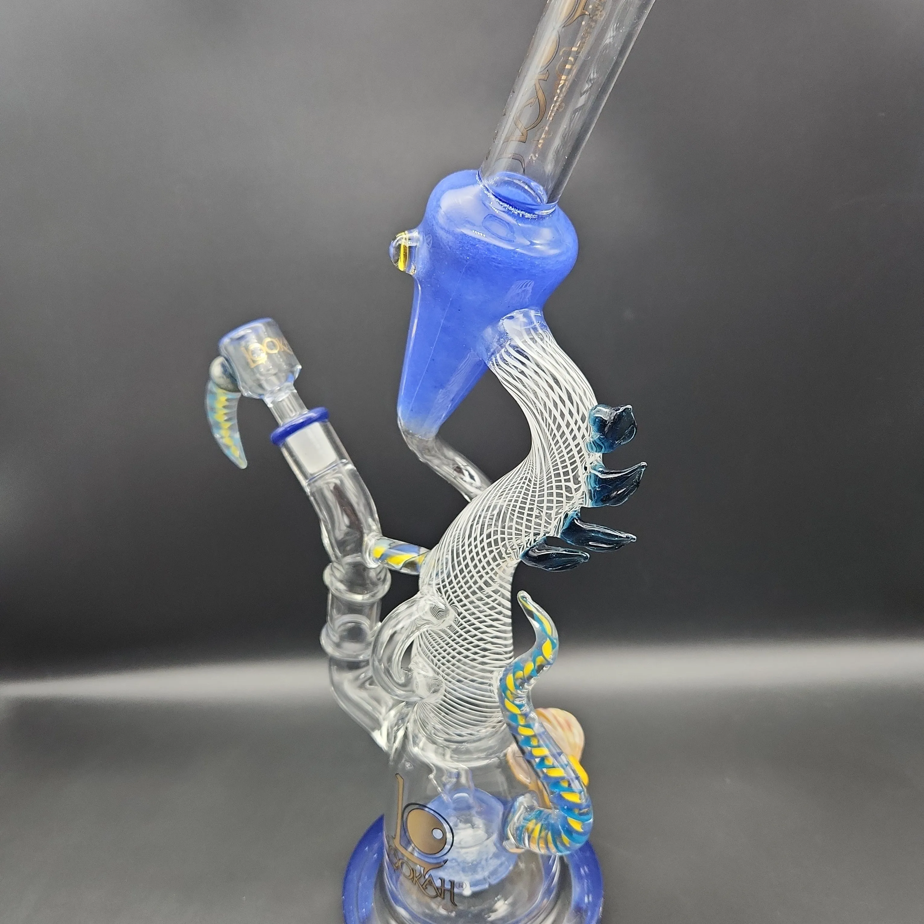 Lookah Trippy Dragon Recycler Water Pipe | 15 | 14mm