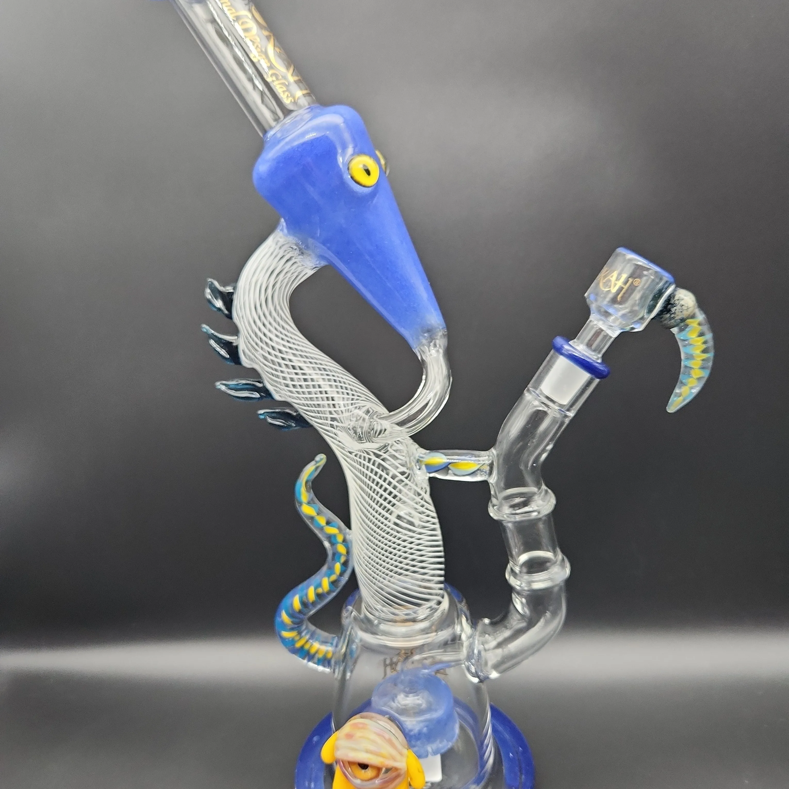 Lookah Trippy Dragon Recycler Water Pipe | 15 | 14mm