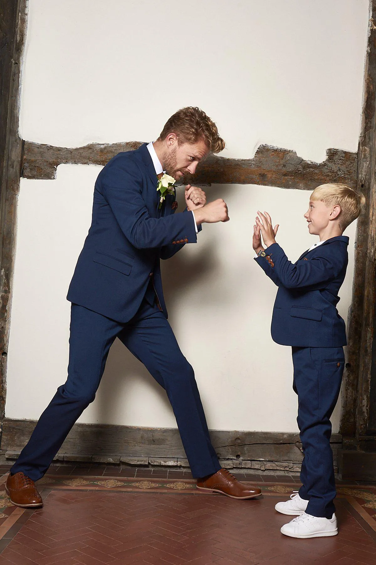 Matching Father & Son | Men’s MAX Royal Blue Three Piece Suit