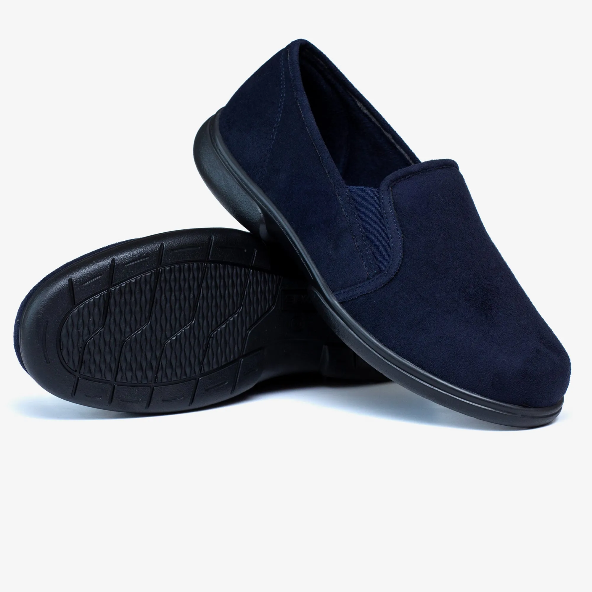 Mens Wide Fit Tredd Well Seth Slip On Slippers