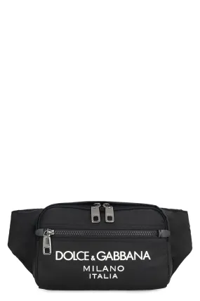 NYLON BELTPACK BAG WITH LOGO