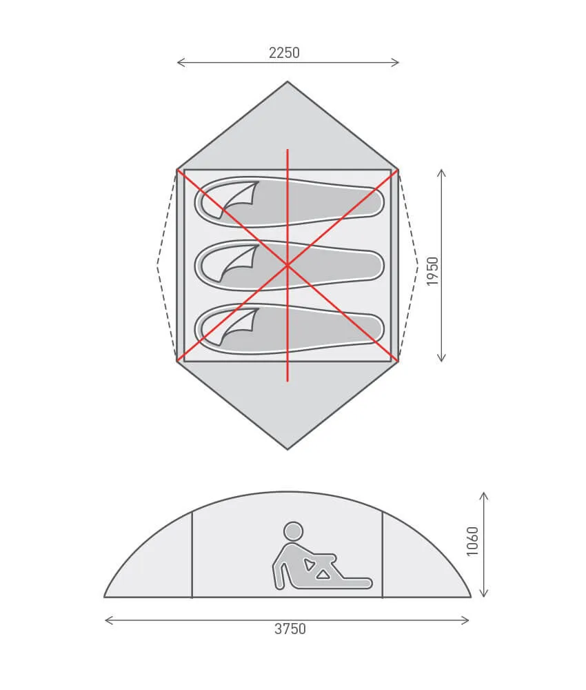 One Planet Goondie 3 Tent