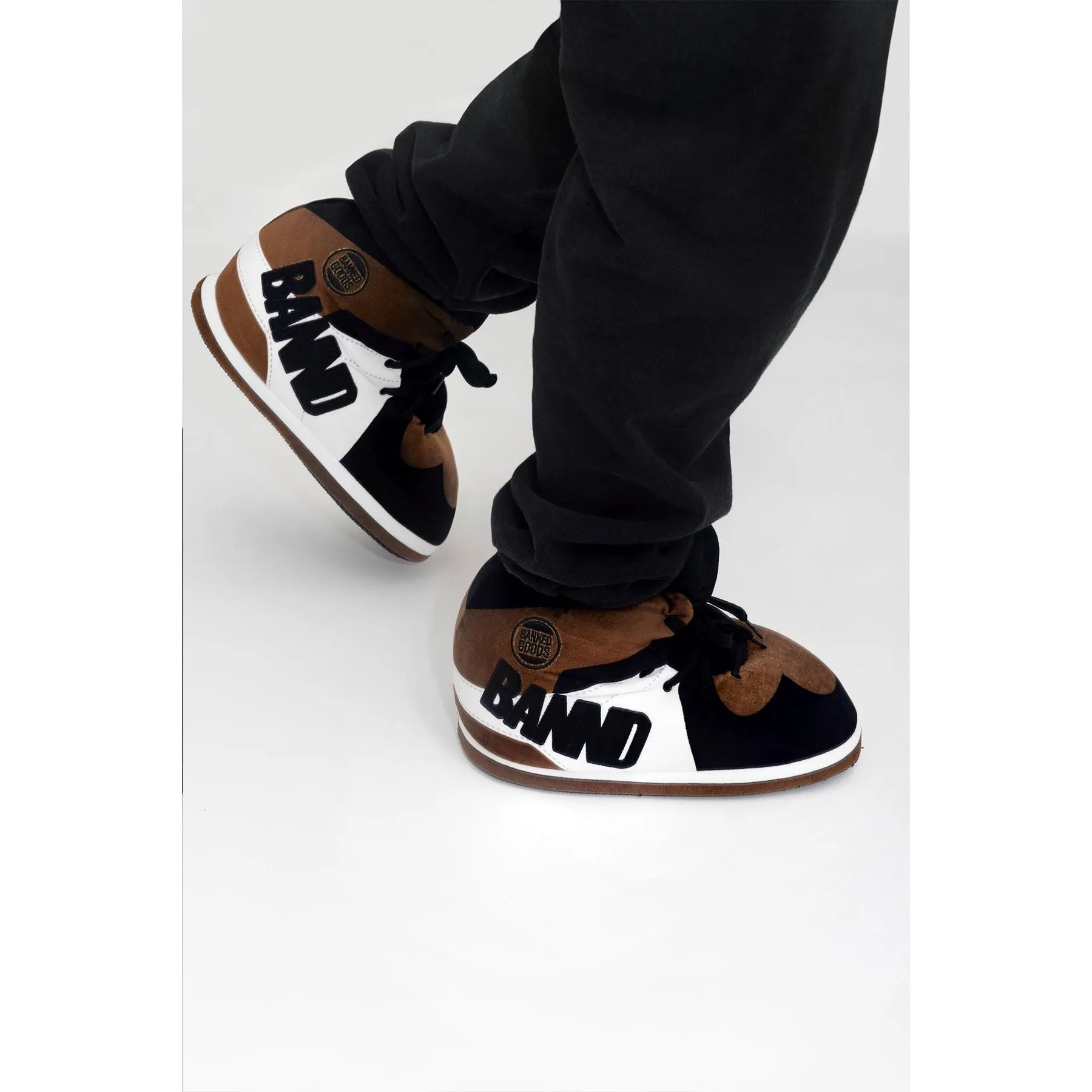 "OG" Brown Sneaker Slippers