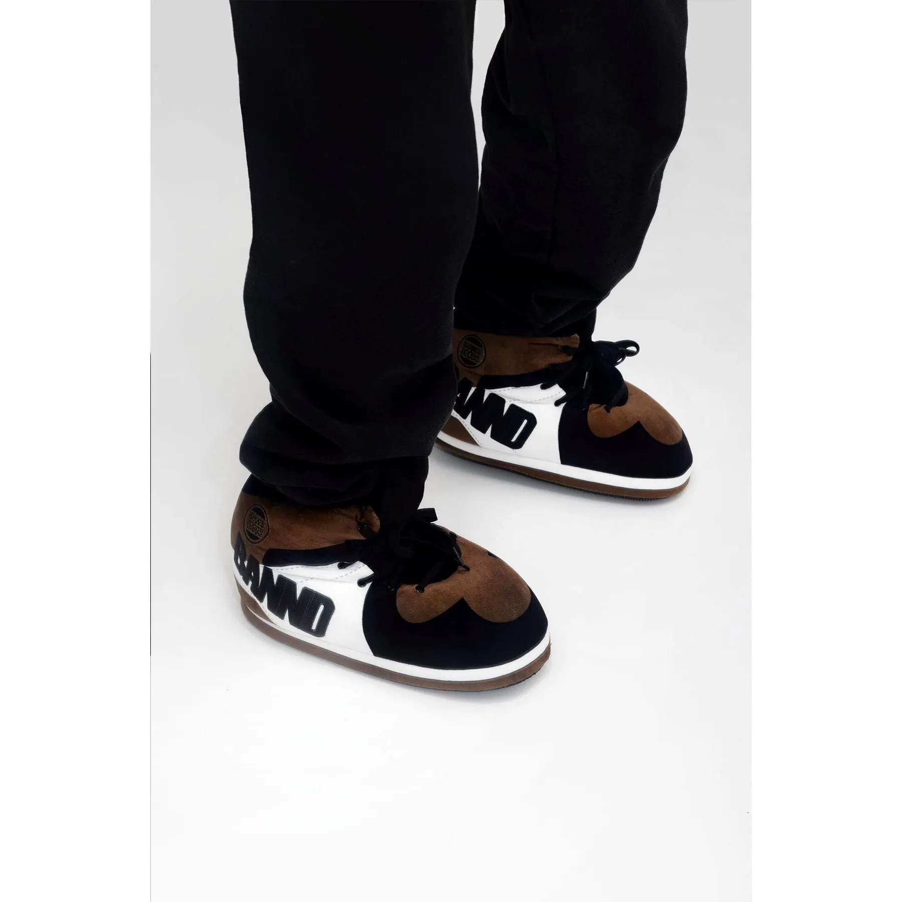 "OG" Brown Sneaker Slippers