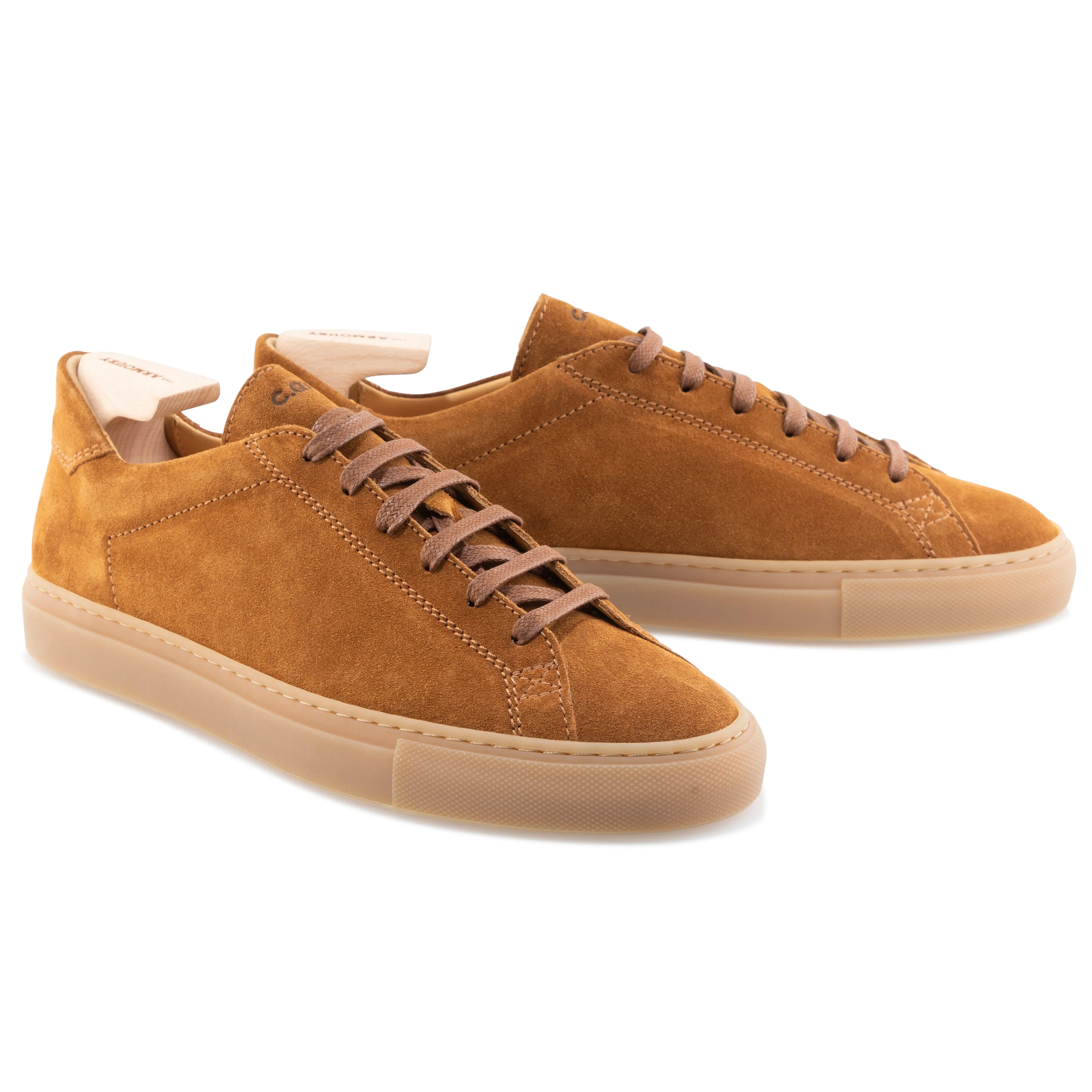 Racquet Suede Lined Sneakers