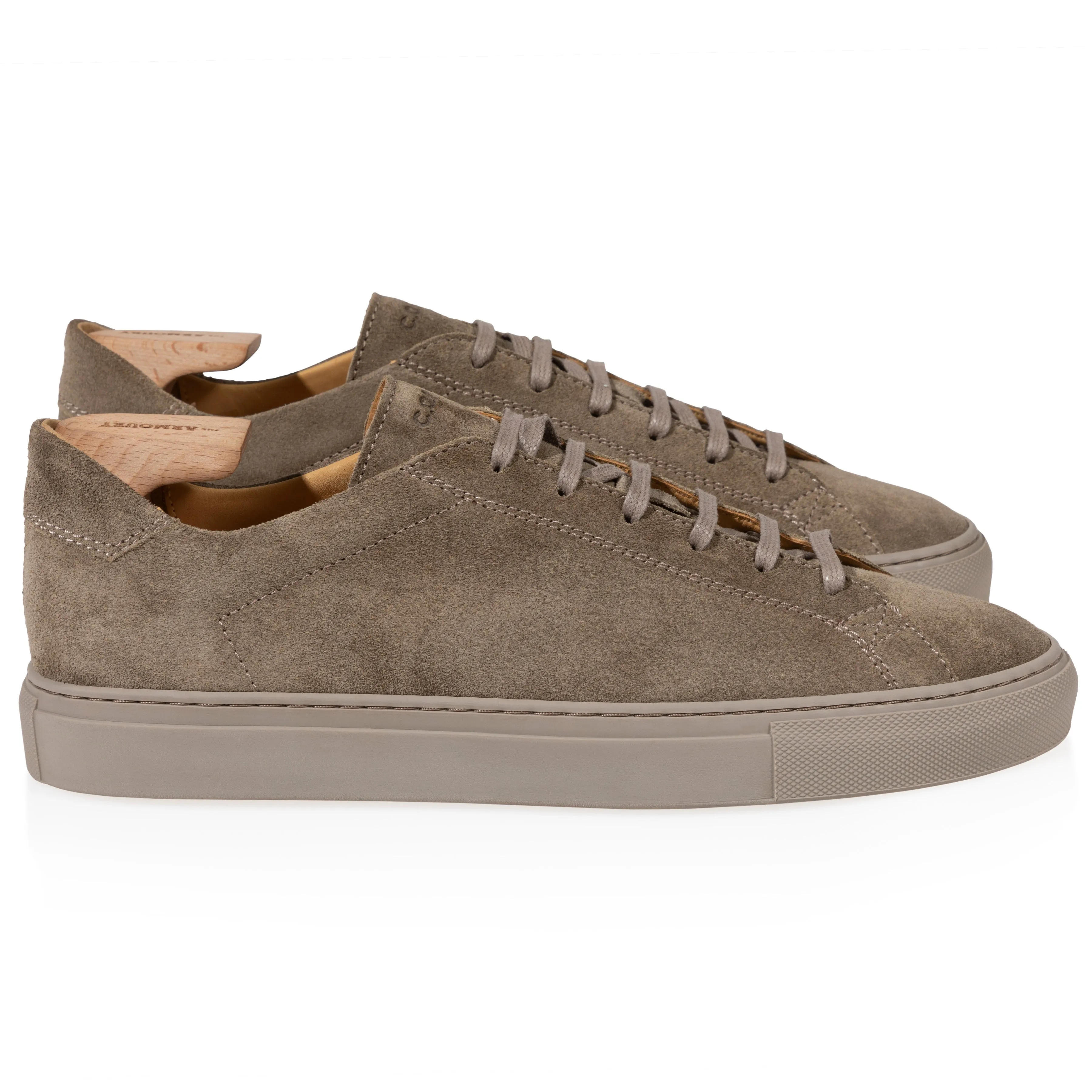 Racquet Suede Lined Sneakers