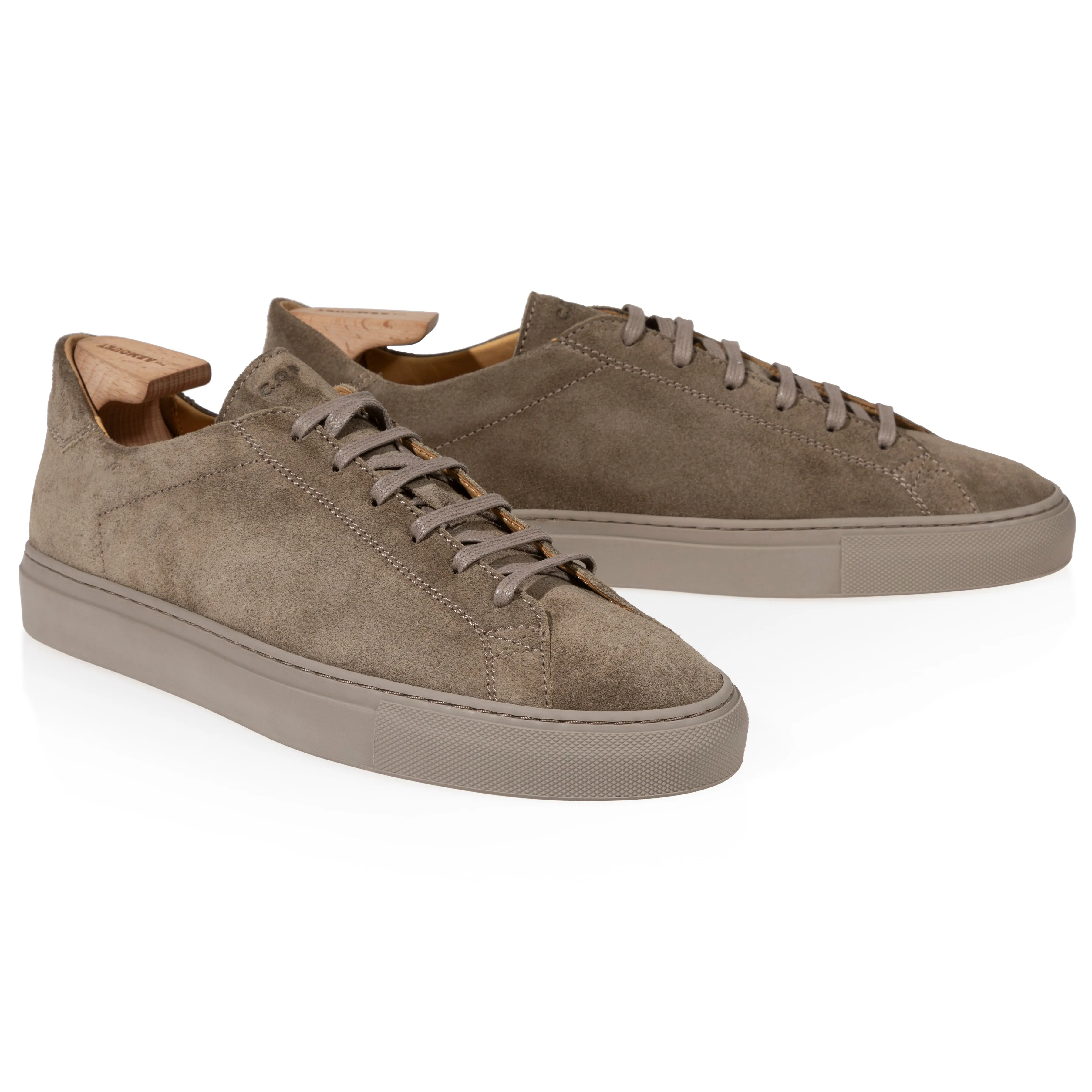 Racquet Suede Lined Sneakers