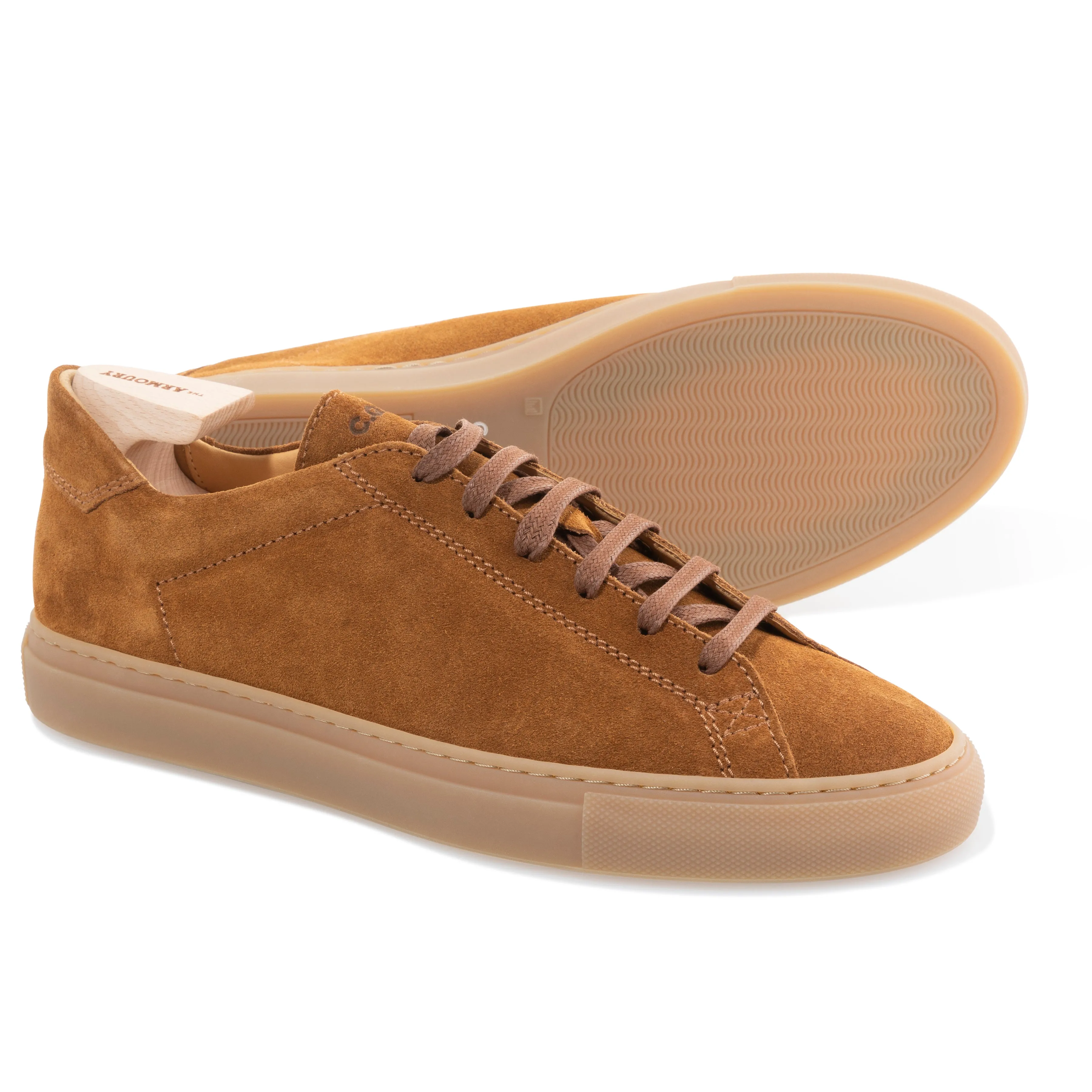 Racquet Suede Lined Sneakers