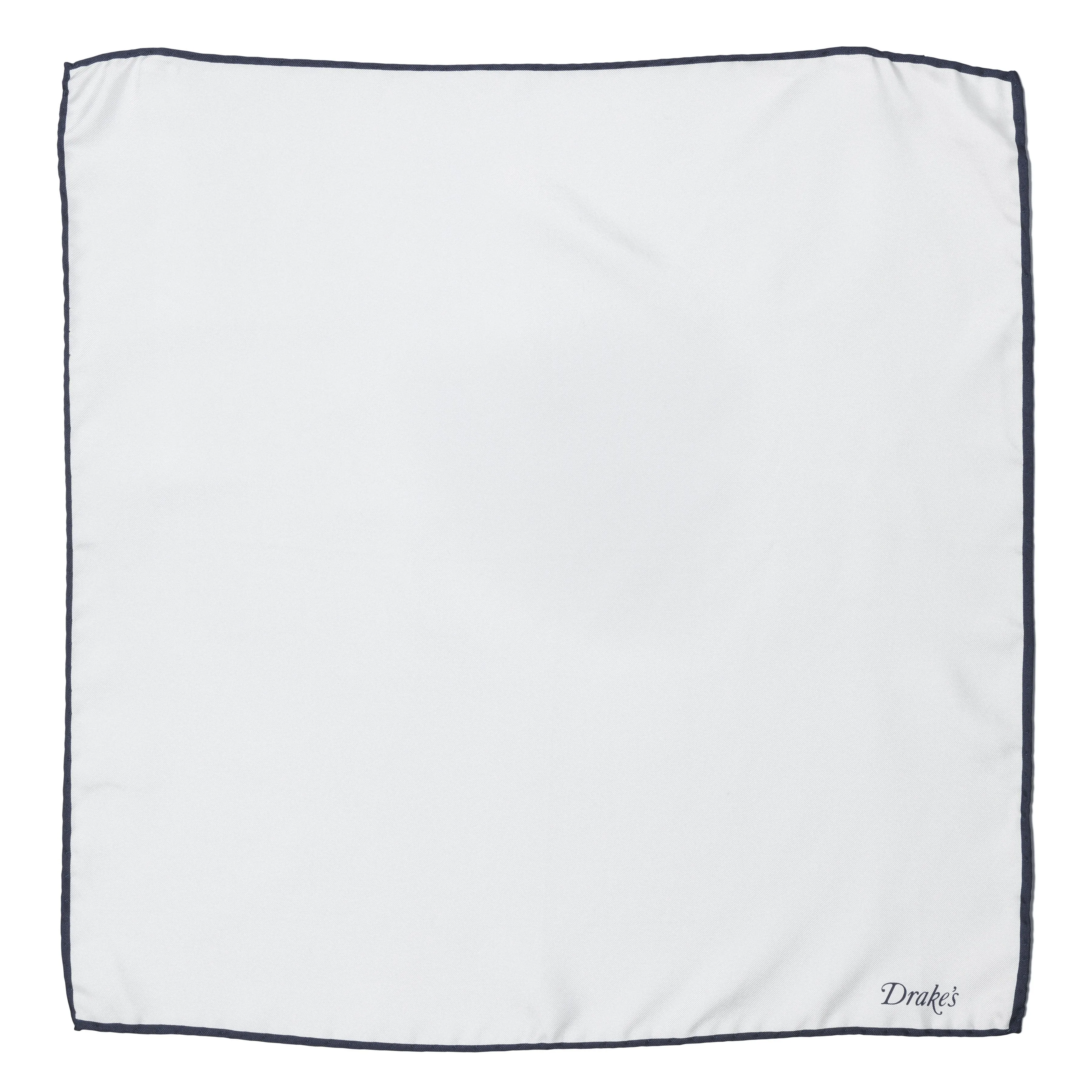 Silk Plain Pocket Square