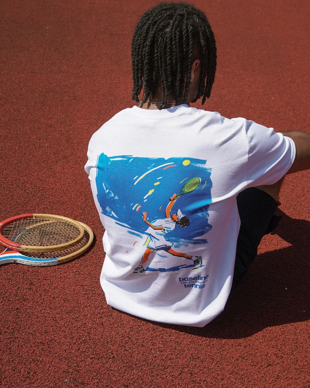 Vice 84 'First Serve' Tee - White