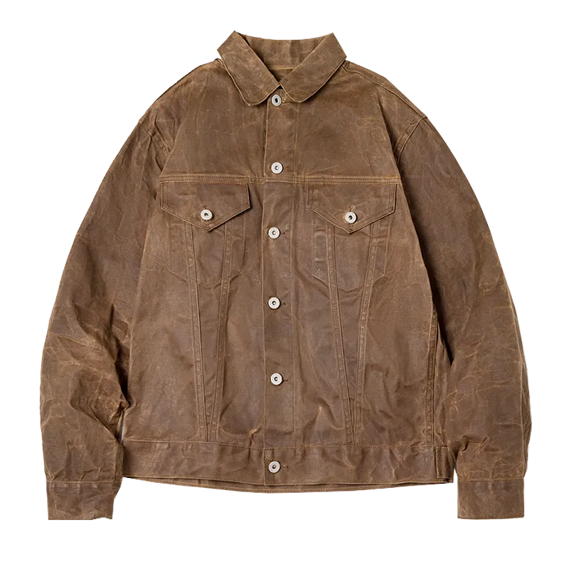 Waxed Male Jacket